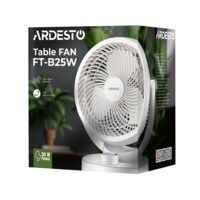 Настольный вентилятор ARDESTO, белый (FT-B25W)