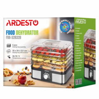 Сушарка для продуктів ARDESTO, чорний/срібло (FDB-52832B)