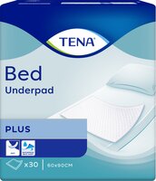 Одноразовые пеленки впитывающие Tena Bed Plus 60x90 см 30 шт 