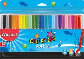 Фломастери Maped Color Peps Ocean 24 кольорів (MP.845722) 