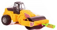 Автомобіль Wader (Полісся) Дорожній каток у сіточці жовтий 