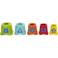 Розвиваюча іграшка Chicco Пірамідка Stacking Cups 2 в 1 (09373.00)