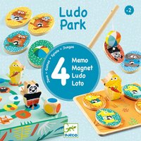 Набор игр Djeco 4 в 1 Лудопарк (DJ01698)