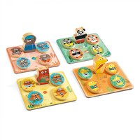 Набор игр Djeco 4 в 1 Лудопарк (DJ01698)