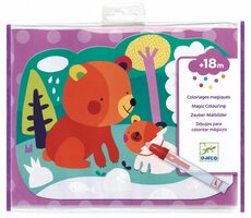 Художній комплект для малювання водою Djeco Що заховано в лісі? (DJ09064) 