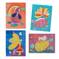 Художній комплект Djeco Малювання блискітками Казкова країна (DJ09409)