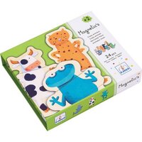 Магнітна гра DJECO Божевільні тварини 24 деталі (DJ03111)