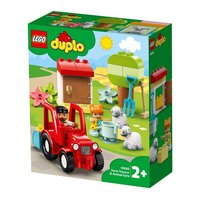 Конструктор LEGO DUPLO Сільськогосподарський трактор і догляд за тваринами (10950)