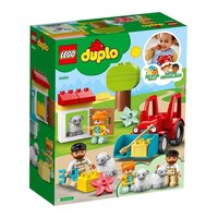 Конструктор LEGO DUPLO Сільськогосподарський трактор і догляд за тваринами (10950)