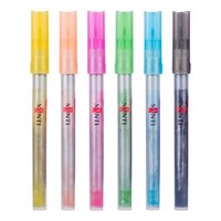 Набір маркерів двоколірних Santi outline 0,8 мм 6 кольорів (390590)