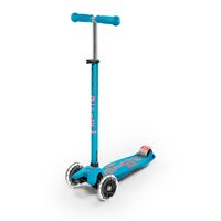 Самокат Micro Maxi Deluxe Led Аква (MMD078) 