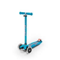 Самокат Micro Maxi Deluxe Led Аква (MMD078)