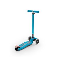 Самокат Micro Maxi Deluxe Led Аква (MMD078)