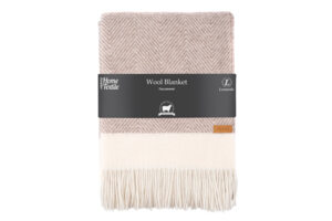 Плед ARDESTO Leonardo Bianco 140x200см 100% шерсть, тауп (ART0501LB) 