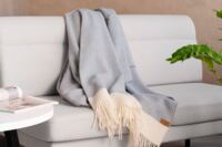 Плед ARDESTO Leonardo Bianco 140x200см 100% вовна тауп (ART0501LB)