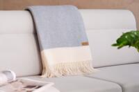 Плед ARDESTO Leonardo Bianco 140x200см 100% шерсть, серый (ART0502LB)