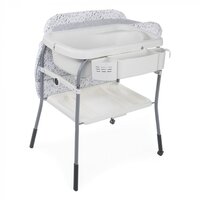 Пеленальный столик с ванночкой Chicco Cuddle & Bubble, голубой (79348.86)