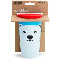 Чашка-непроливайка Munchkin Miracle Deco 360, 266 мл, Білий ведмідь (051779) 