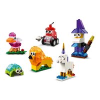 Конструктор LEGO Classic Прозорі кубики для творчості (11013)