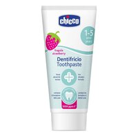 Дитяча зубна паста Chicco Полуниця з фтором, 50 мл (07429.00) 