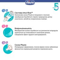 Пляшка для годування пластикова Chicco Perfect 5 із силіконовою соскою 4+ міс. 300 мл Рожева (20235.10.40)