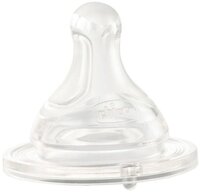 Пляшка для годування пластикова Chicco Perfect 5 із силіконовою соскою 4+ міс. 300 мл Бежева (20235.30.40)