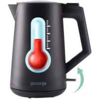 Електрочайник Gorenje 1.7л, чорний матовий (K17OPB)