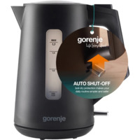 Електрочайник Gorenje 1.7л, чорний матовий (K17OPB)