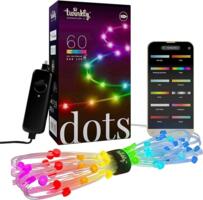 Гірлянда Smart LED Twinkly Dots Lights, 3м, кабель прозорий (TWD060STP-T) 