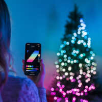 Гірлянда Smart LED Twinkly Dots Lights, 3м, кабель прозорий (TWD060STP-T)