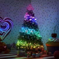 Гірлянда Smart LED Twinkly Dots Lights, 3м, кабель прозорий (TWD060STP-T)
