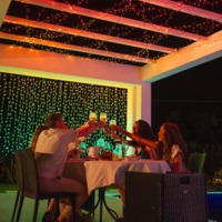Гірлянда Smart LED Twinkly Dots Lights, 3м, кабель прозорий (TWD060STP-T)