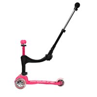 Самокат Micro Mini 3in1 deluxe plus рожевий (MMD079)