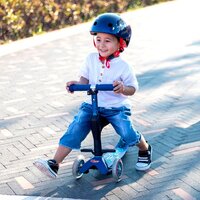 Самокат Micro Mini 3in1 Deluxe Plus, синій (MMD080)