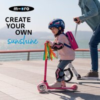 Захисний комплект налокітники та наколінники MICRO М, рожевий, (AC8030)