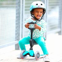 Самокат MICRO серії Mini 3in1 Deluxe Аква Блакитний (MMD011)