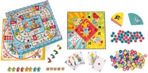 Настільна гра Janod 5 в 1 (J02742)  