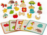 Настольная игра Janod Лото Изучаем формы (J05318) 