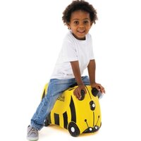 Детский чемоданчик на колесах для путешествий Trunki Bernard Bumble Bee (0044-GB01-UKV)