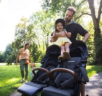 Прогулянкова коляска X-Lander для двійни X-Double Black (000000533)