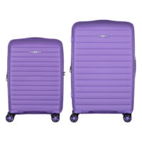 Набір валіз 2E Aero M+S, лавандовий (2E-SPP-AERO-SET2-LV)