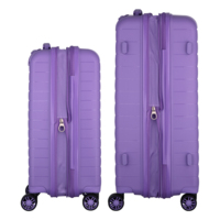 Набір валіз 2E Aero M+S, лавандовий (2E-SPP-AERO-SET2-LV)
