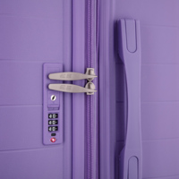 Набір валіз 2E Aero M+S, лавандовий (2E-SPP-AERO-SET2-LV)