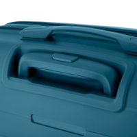 Набір валіз 2E, Aero, поліпропілен, L+M+S, TSA, 4 колеса, EXP, синій (2E-SPP-AERO-SET3-TB)