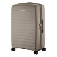 Набір валіз 2E, Aero, поліпропілен, (L+M+S), TSA, 4 колеса, EXP, сіро-коричневий (2E-SPP-AERO-SET3-TP)