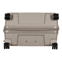 Набір валіз 2E, Aero, поліпропілен, (L+M+S), TSA, 4 колеса, EXP, сіро-коричневий (2E-SPP-AERO-SET3-TP)