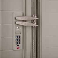 Набір валіз 2E, Aero, поліпропілен, (L+M+S), TSA, 4 колеса, EXP, сіро-коричневий (2E-SPP-AERO-SET3-TP)