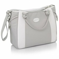 Люлька з сумкою Inglesina VITTORIA Betulla Попільний з білим (AB10E6BTL)