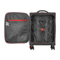 Набір валіз 2E, Trek, M+S, TSA, 4 колеса, + 2 рюкзаки Cabin 2E-BPET-CABIN-GR, поліестр, сірий (2E-SPE-TREK-SET4-GR)