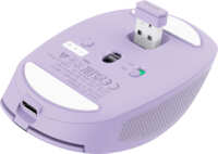 Миша Trust Ozaa Compact Multi-Device WL/BT, фіолетовий (25384_TRUST)